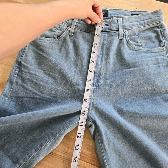 Citizens of Humanity High Rise Cigarette Ankle Light Wash Jeans Size 27 - Picture 12 of 16